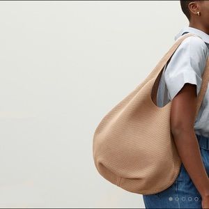 NEW Everlane Teardrop Tote in Reknit Stucco